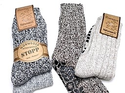 Nordic socks with anti slip