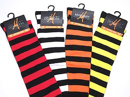 Striped knee high in various colors